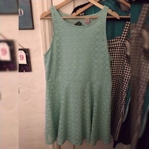 Green Lace Dress